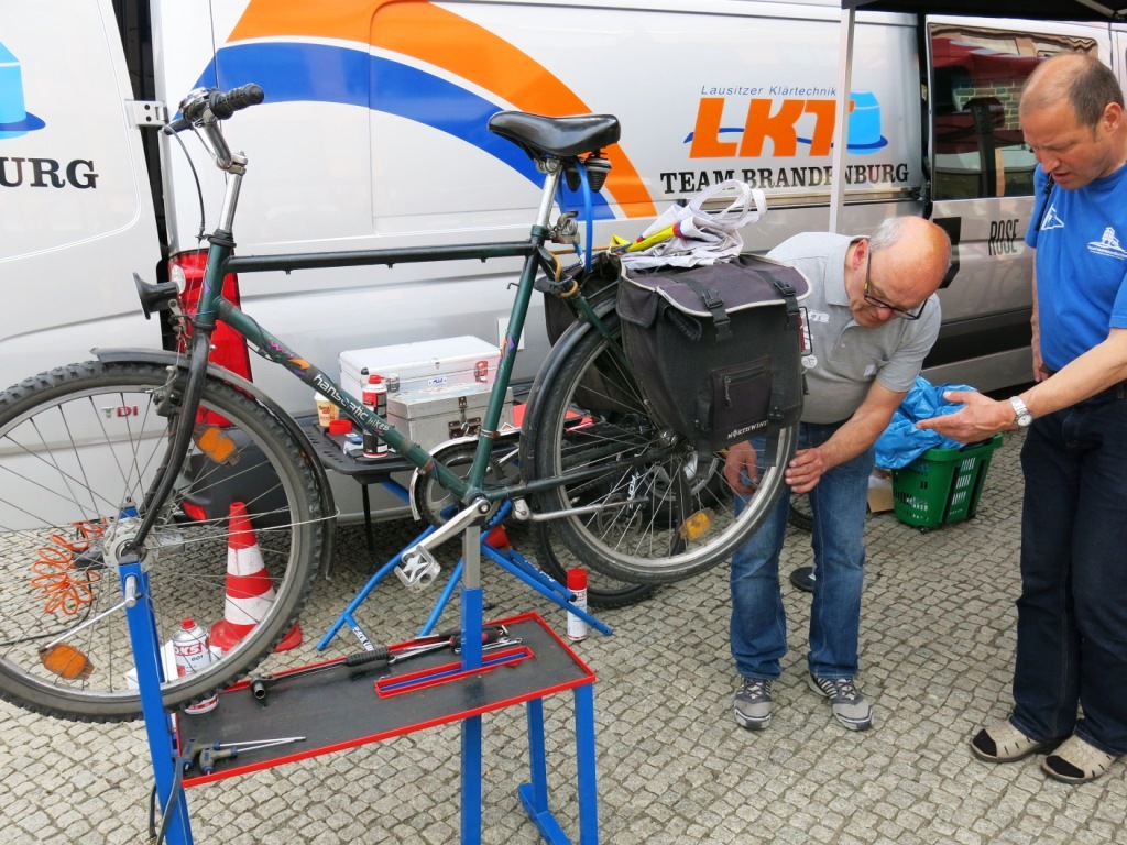Fahrrad-Check, MBS Fahradtage in Brandenburg