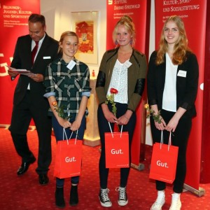 MBS Stipendiatentreffen 22.06.2015 - Monique Franke, Maria Leisker und Julia Burmeister