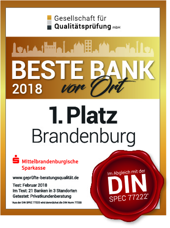 MBS erneut „Beste Bank“ in der Region