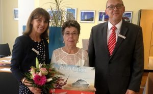 Mittelbrandenburgische Sparkasse - PS-Lotterie - Gewinnerin Monika Sch.