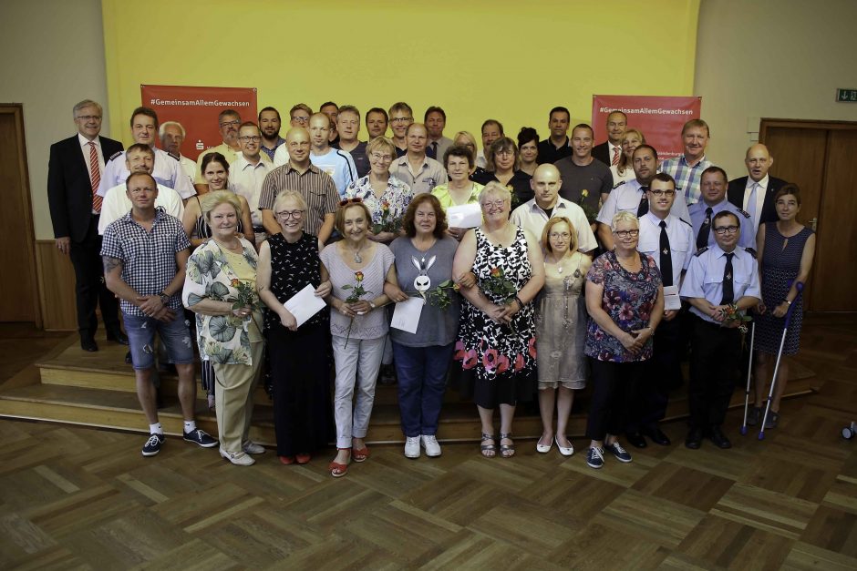 2019 06 03 Übergabe von Spenden im Havelland