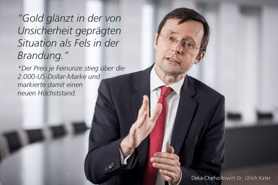 Katerkolumne: Gold glänzt in der Brandung