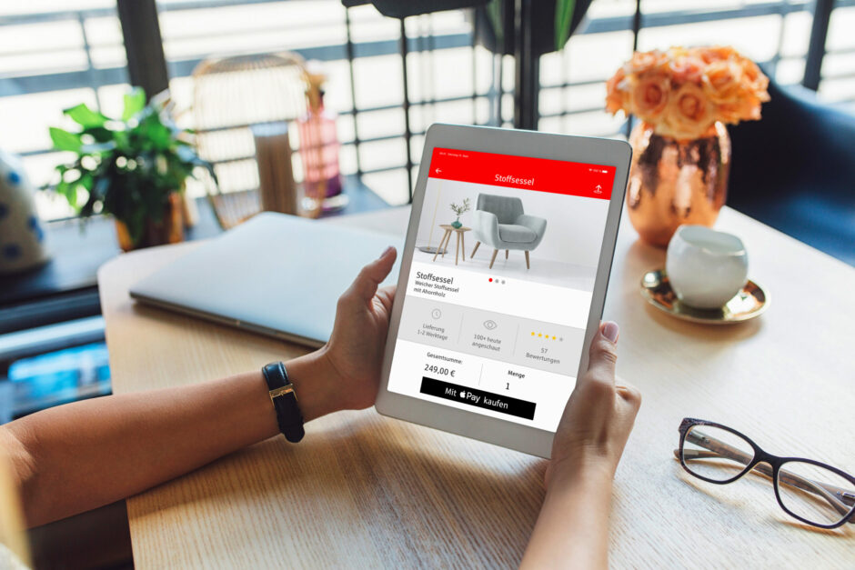 Jetzt neu! Mit Apple Pay und Sparkassen-Card (Debitkarte) online shoppen und Wünsche erfüllen.