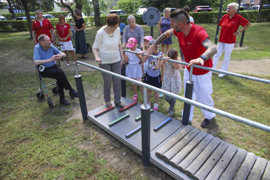 Spielplatz für Jung und Alt in Wildau – Sparkasse machts möglich